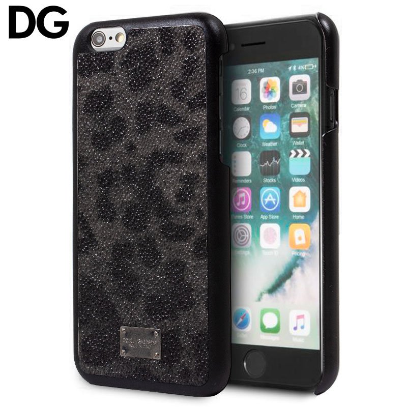 Capa para iPhone 6 Plus / 6s Plus Dolce Gabbana Leopard