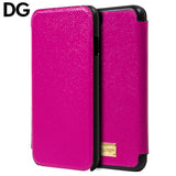 Capa Flip Cover iPhone 7/8 / SE (2020) Dolce Gabbana Pink