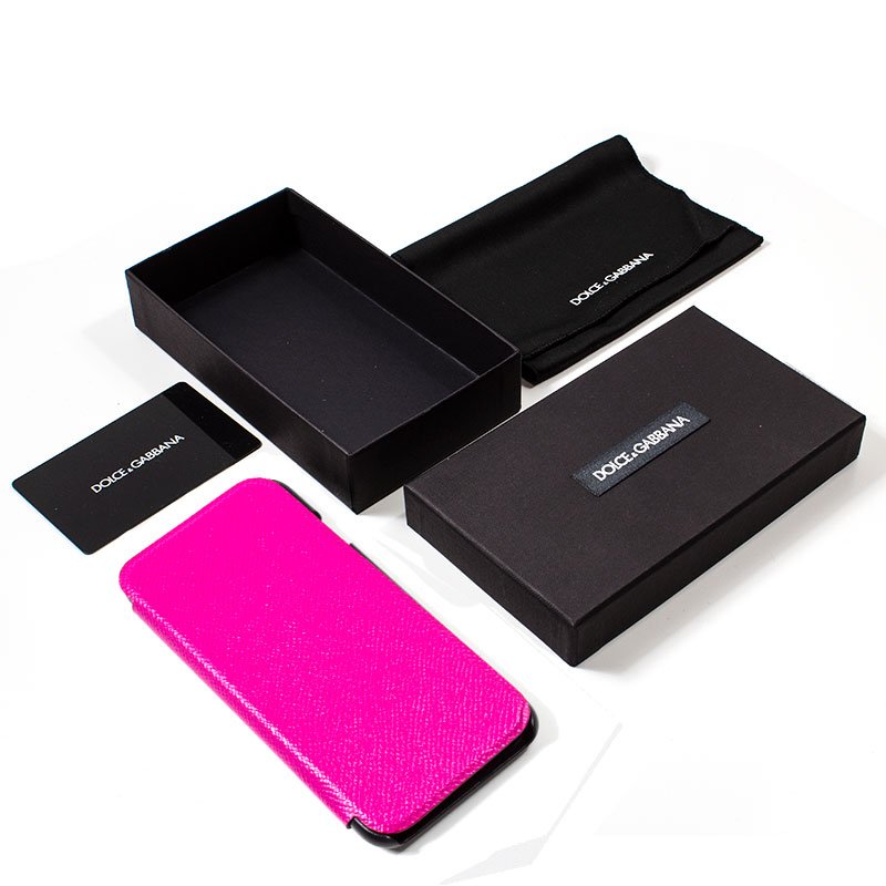 Capa Flip Cover iPhone 7/8 / SE (2020) Dolce Gabbana Pink