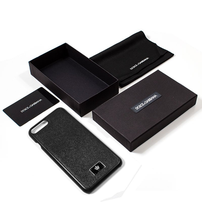 Capa para iPhone 7 Plus / iPhone 8 Plus Dolce Gabbana Smooth Black
