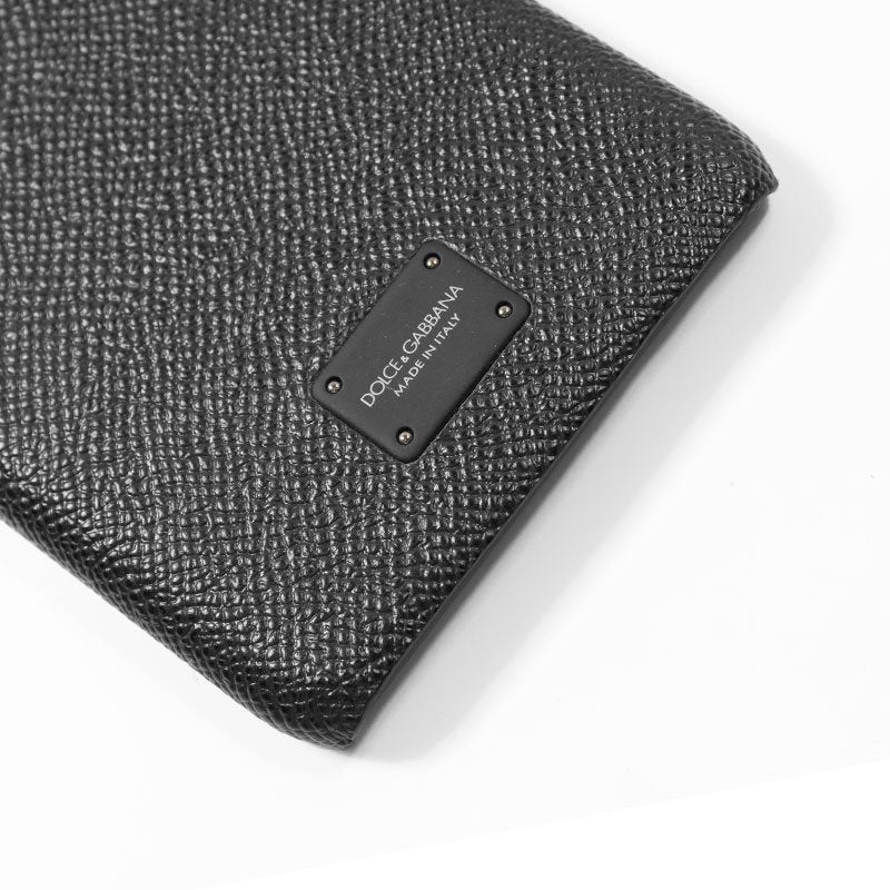 Capa para iPhone 7 Plus / iPhone 8 Plus Dolce Gabbana em relevo preto