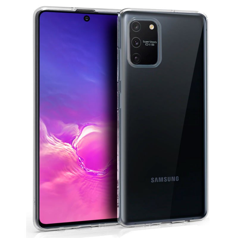 Capa silicone para Samsung G770 Galaxy S10 Lite (transparente)