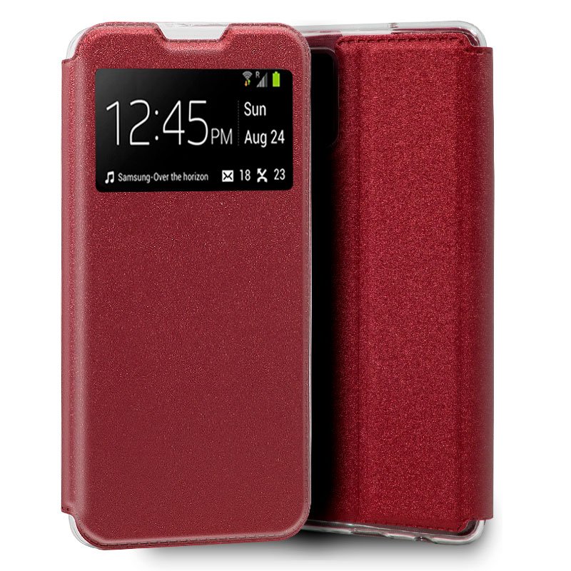 Capa Flip Samsung A715 Galaxy A71 Smooth Red