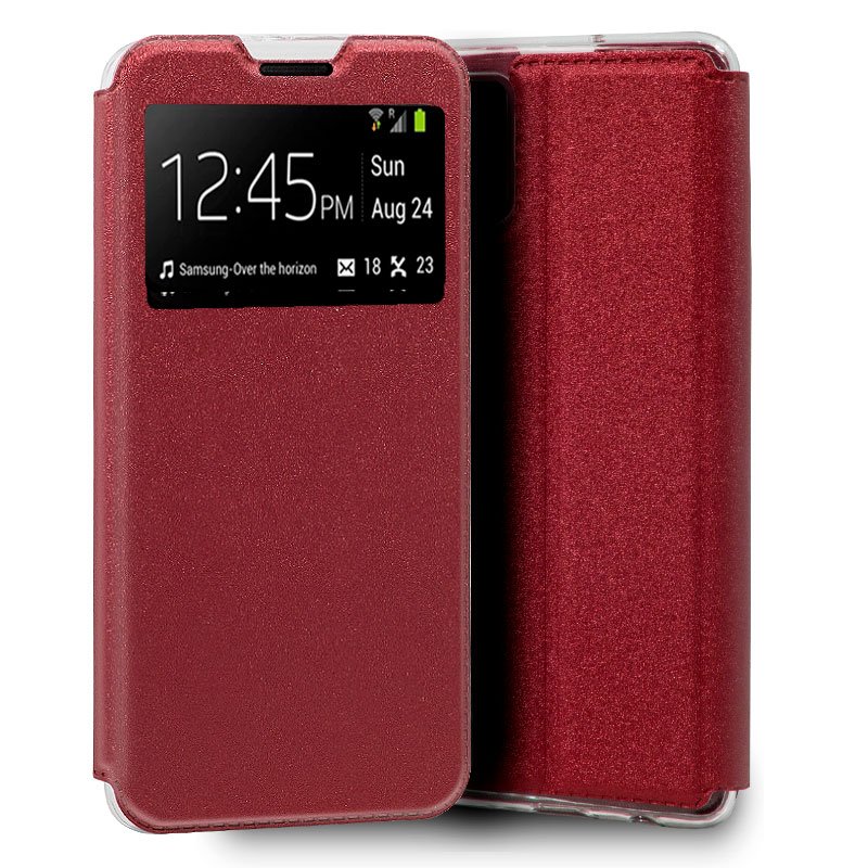 Capa Flip Samsung A515 Galaxy A51 Plain Red