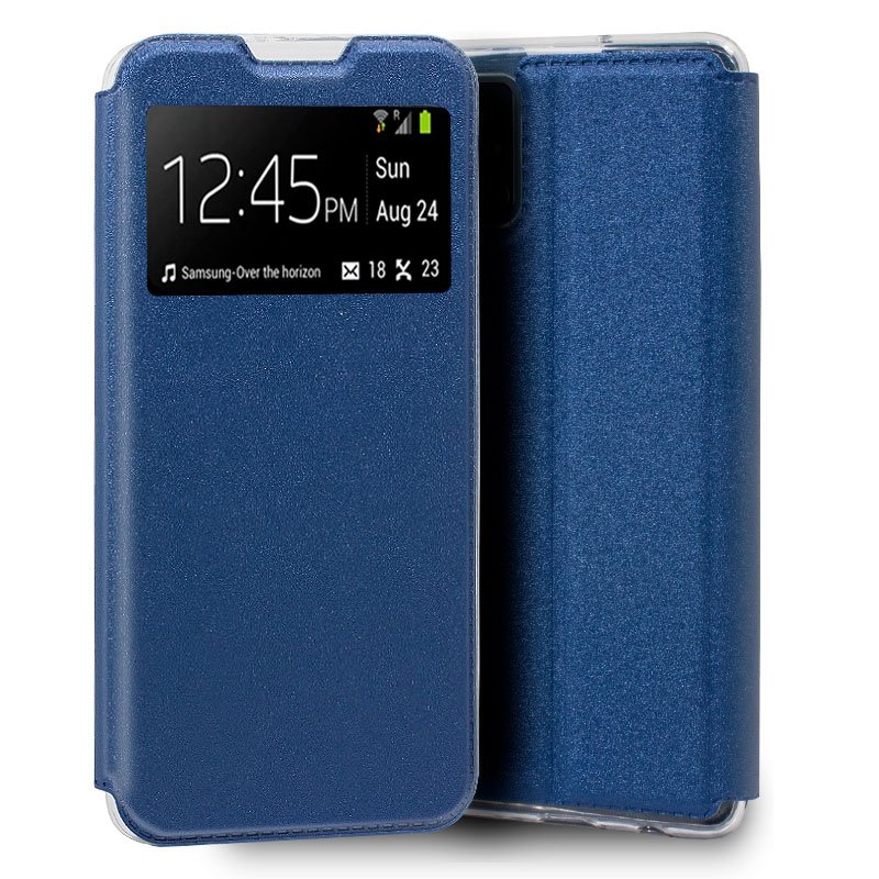 Capa Flip Samsung G980 Galaxy S20 Plain Blue