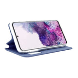 Capa Flip Samsung G980 Galaxy S20 Plain Blue