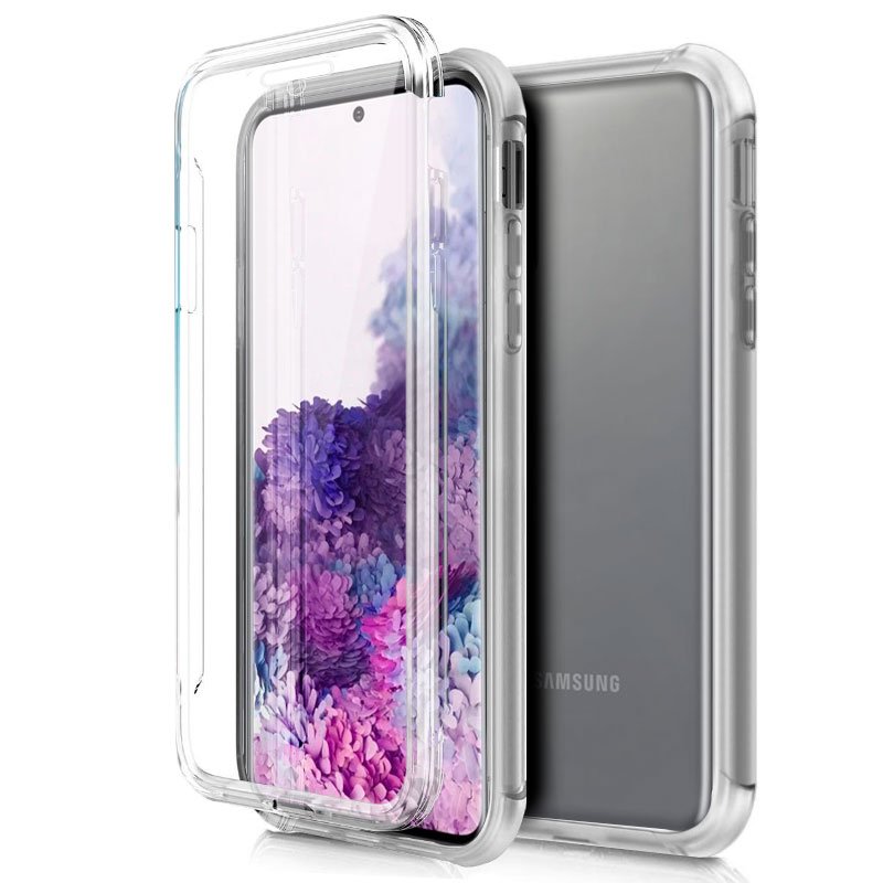 Capa silicone 3D Samsung G980 Galaxy S20 (Frente e verso transparentes)