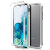 Capa silicone 3D para Samsung G985 Galaxy S20 Plus (frente e verso transparentes)