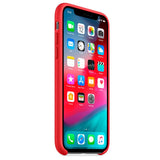 Capa silicone original para iPhone X / iPhone XS VERMELHA