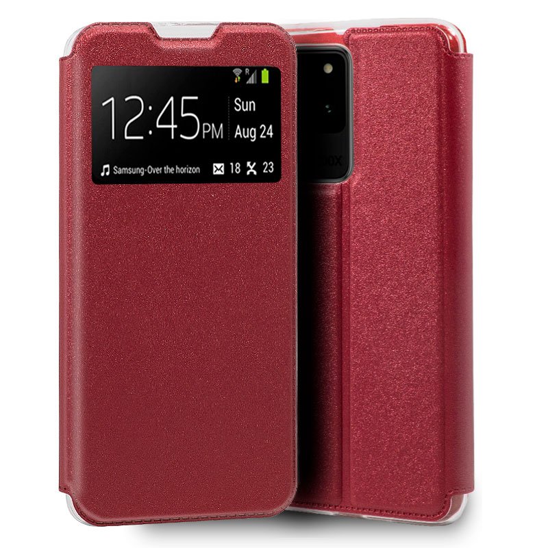 Capa Flip Samsung G988 Galaxy S20 Ultra 5G Smooth Red