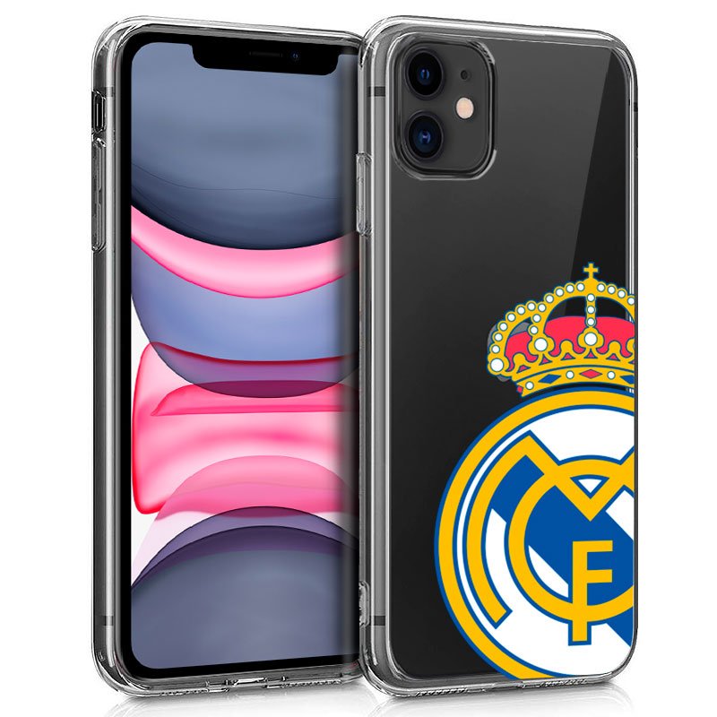 Capa IPhone 11 Case Transparente Real Madrid