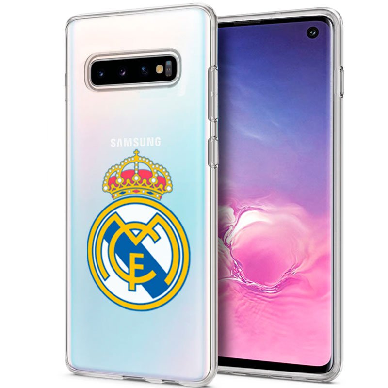 Capa Samsung G973 Galaxy S10, Transparente, Real Madrid