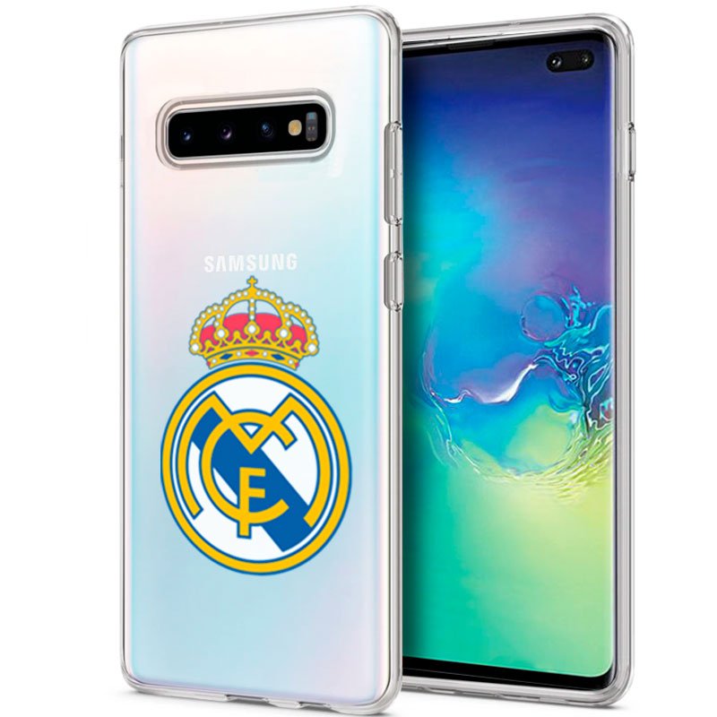 Capa Samsung G975 Galaxy S10 Plus Transparente Real Madrid