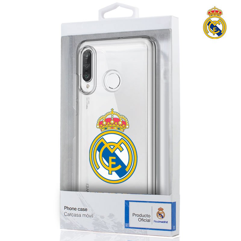 Capa Huawei P30 Lite Real Madrid Transparente