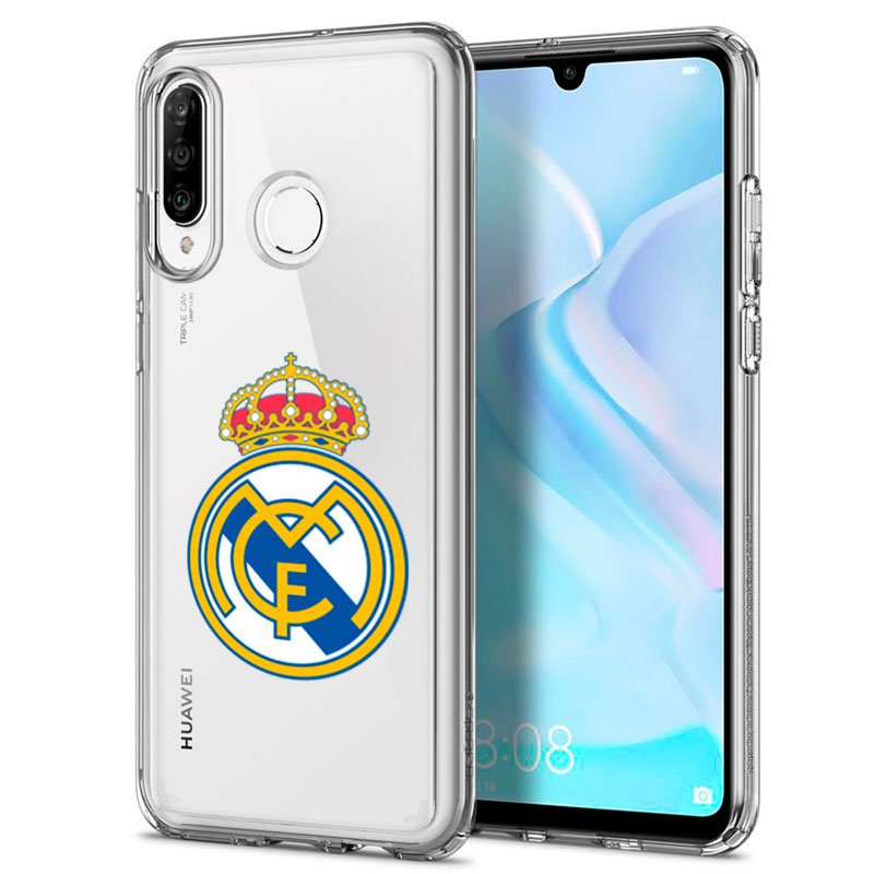 Capa Huawei P30 Lite Real Madrid Transparente
