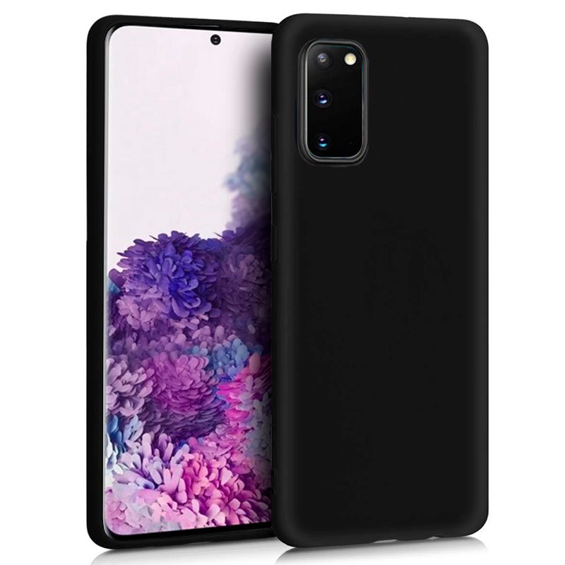 Capa silicone para Samsung G980 Galaxy S20 (preto)