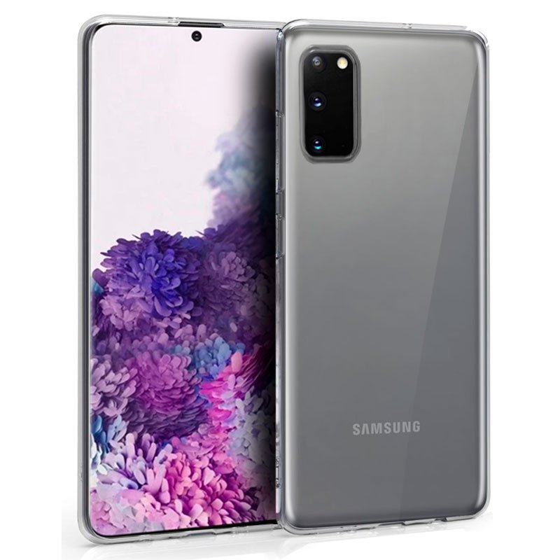 Capa silicone para Samsung G980 Galaxy S20 (transparente)