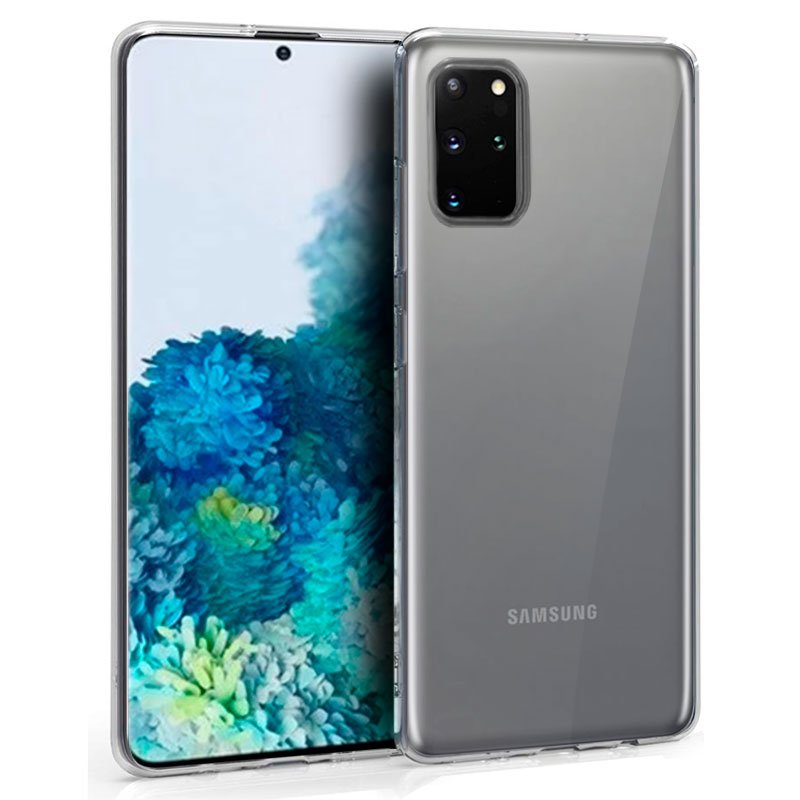 Capa silicone para Samsung G985 Galaxy S20 Plus (transparente)