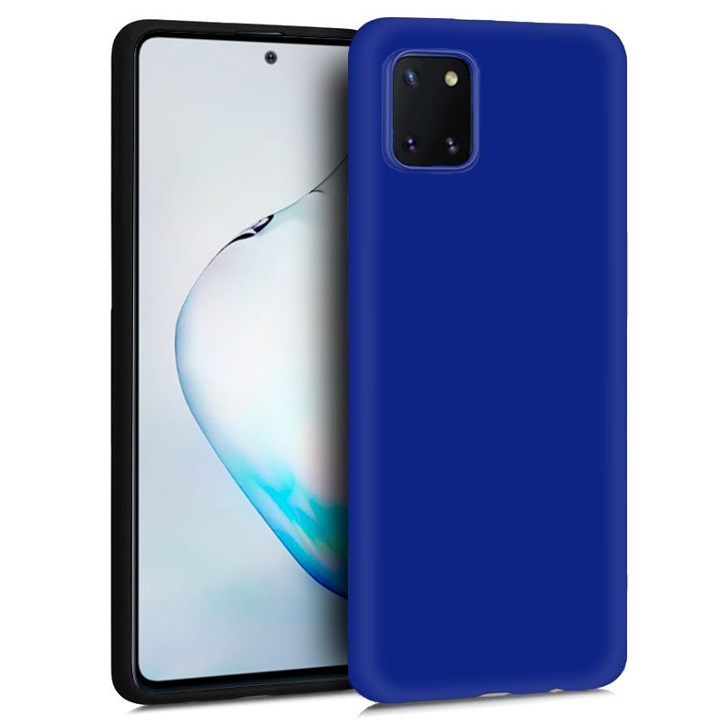 Capa Silicone Samsung N770 Galaxy Note 10 Lite (Azul)