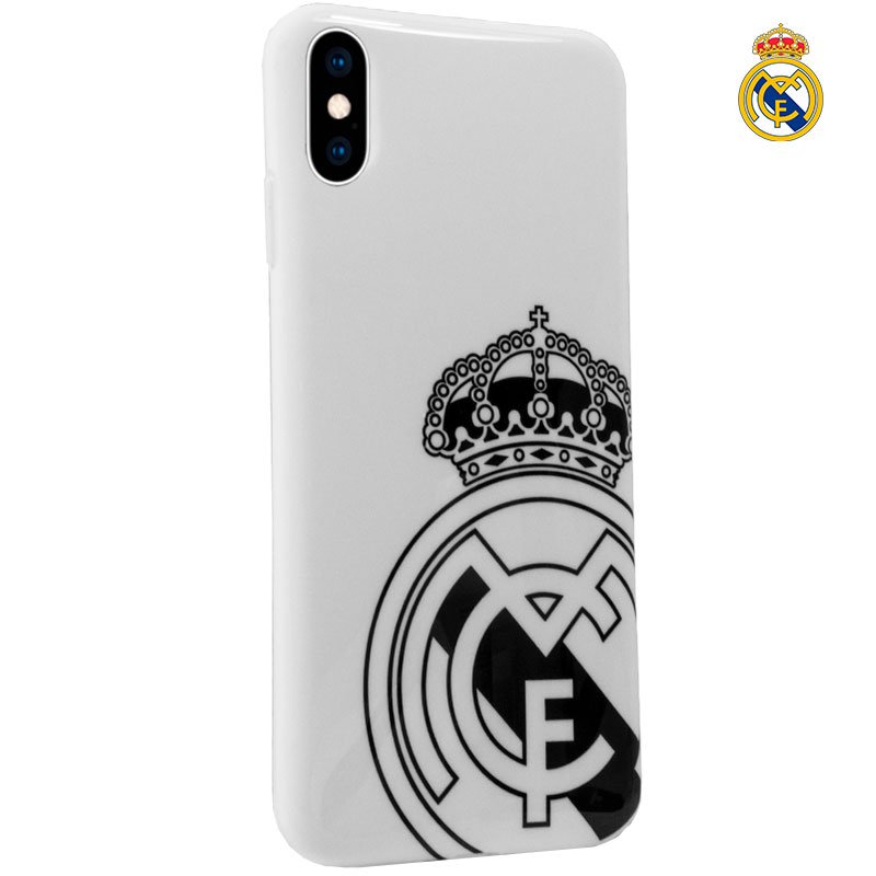 Capa IPhone XS Max Case Real Madrid White Shield