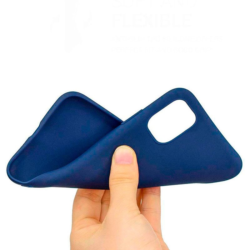 Capa Silicone para Samsung G770 Galaxy S10 Lite (Azul)