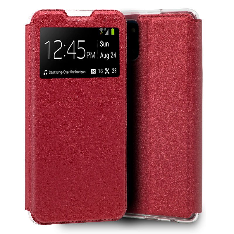 Capa Flip Samsung G770 Galaxy S10 Lite Plain Red