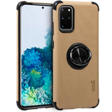 Capa Rígida + Pano para Samsung G985 Galaxy S20 Plus (Bege)