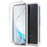Capa silicone 3D para Samsung N770 Galaxy Note 10 Lite (frente e verso transparentes)