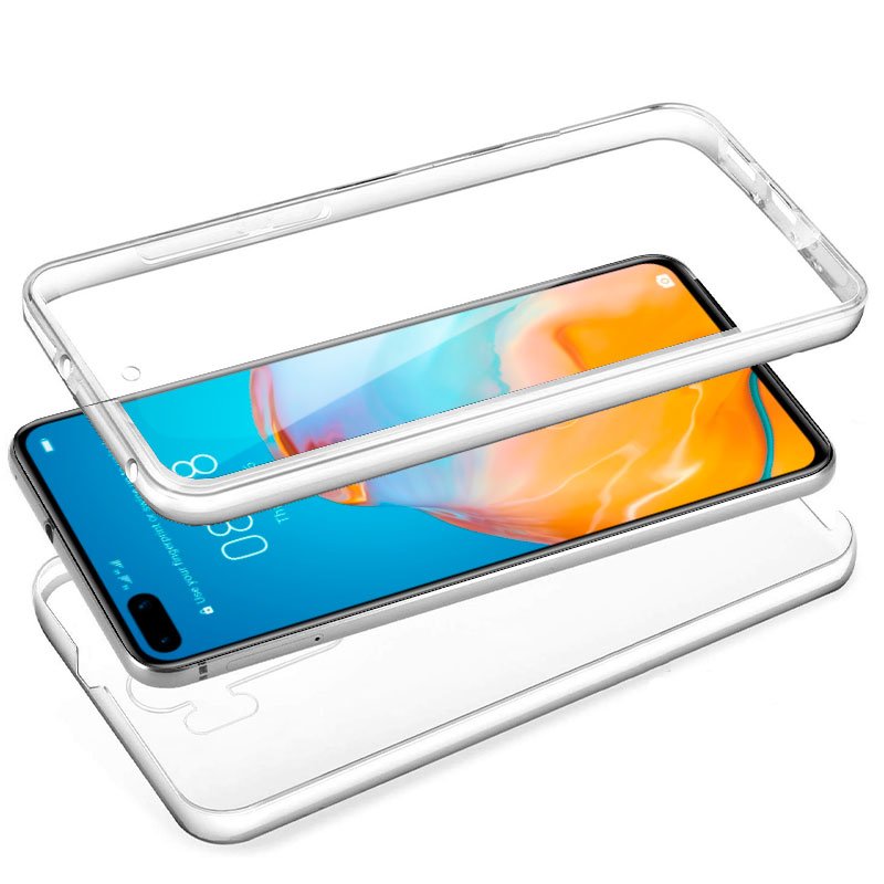 Capa silicone 3D para Huawei P40 (frente e verso transparentes)
