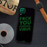 Capa Huawei P40 Lite COOL Coronavirus Preto