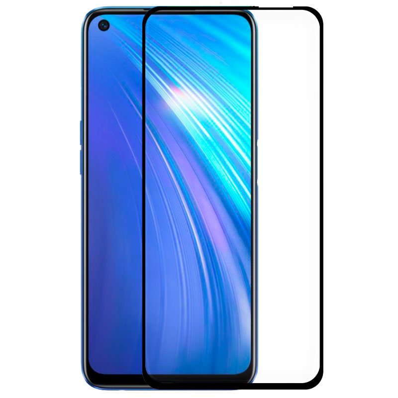 Película Vidro Temperado Realme 6 / 6s (FULL 3D Black)