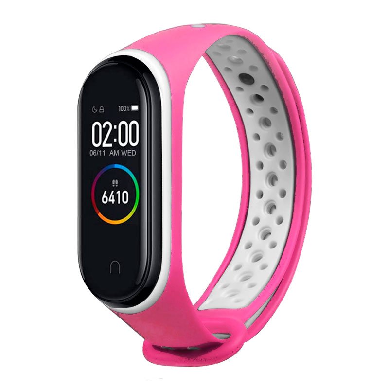 Pulseira Bracelete Xiaomi Mi Band 3 / Mi Band 4 Sport Rosa