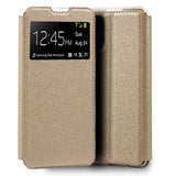 Capa Flip Samsung A415 Galaxy A41 Smooth Gold
