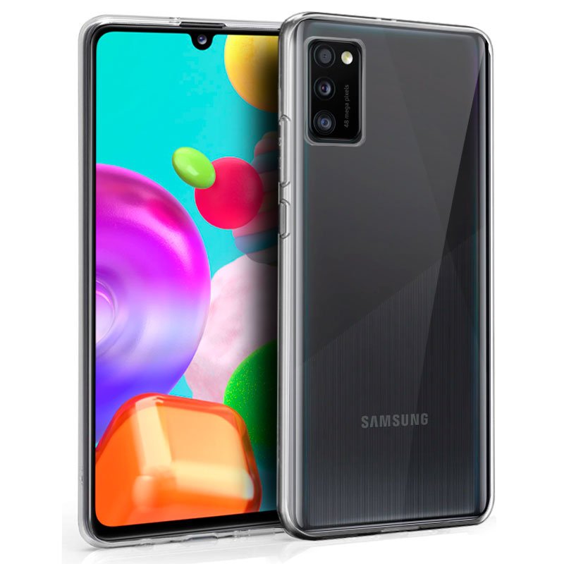 Capa Silicone Samsung A415 Galaxy A41 (Transparente)