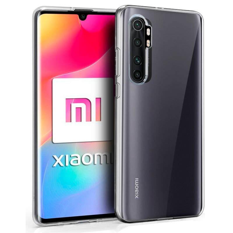 Capa Silicone para Xiaomi Mi Note 10 Lite (Transparente)