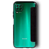 Capa Flip Huawei P40 Lite Couro Preto