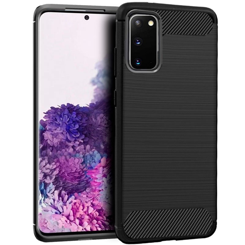 Capa para Samsung G980 Galaxy S20 Carvão Preto