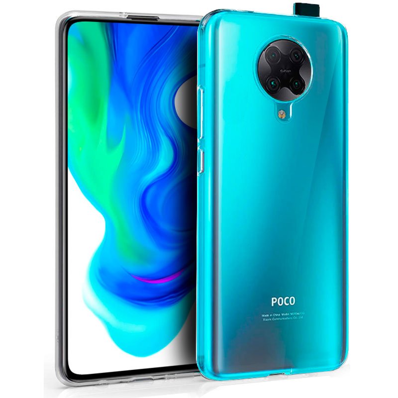 Capa em silicone para Xiaomi Pocophone F2 Pro (transparente)