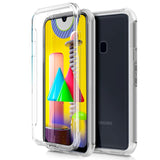 Capa silicone 3D Samsung M315 Galaxy M31 (Frente e verso transparentes)