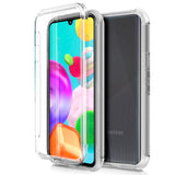 Capa silicone 3D Samsung A415 Galaxy A41 (Frente e verso transparentes)