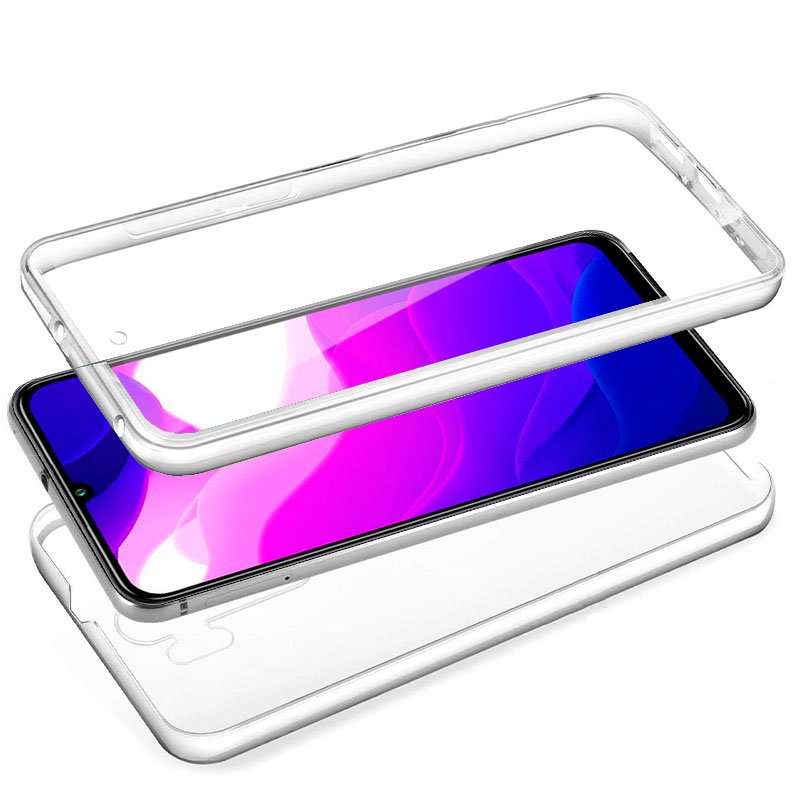 Capa silicone 3D Xiaomi Mi 10 Lite (frente e verso transparentes)