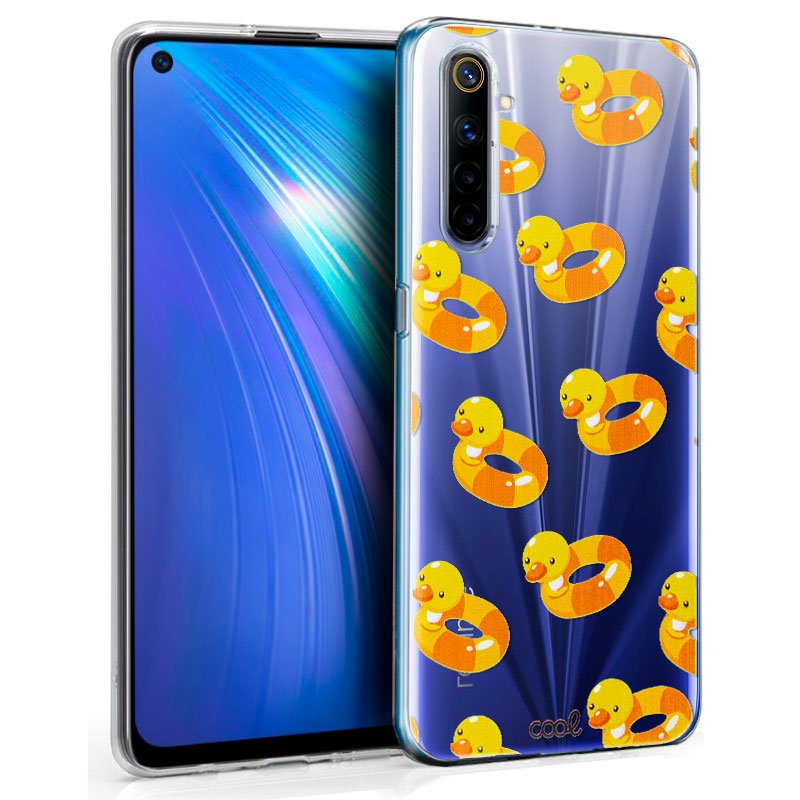 CAPA REALME 6 CLEAR PATOS