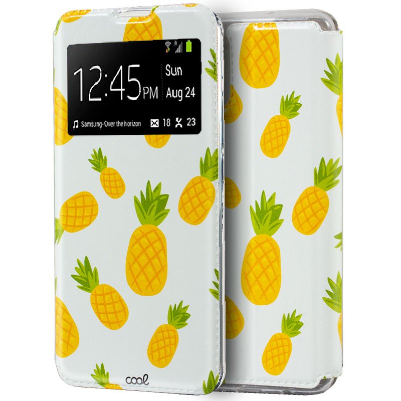 Capa Flip Cover Samsung A715 Galaxy A71 Ananás