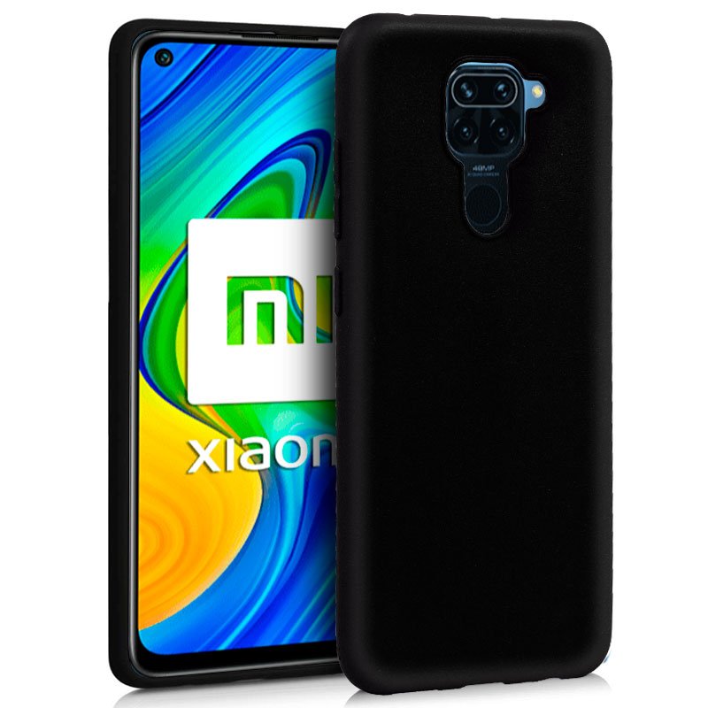 Capa Silicone para Xiaomi Redmi Note 9 (Preto)