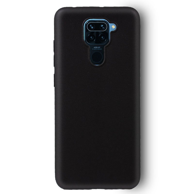 Capa Silicone para Xiaomi Redmi Note 9 (Preto)