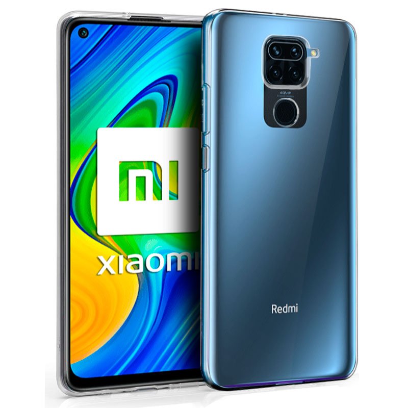 Capa silicone para Xiaomi Redmi Note 9 (transparente)