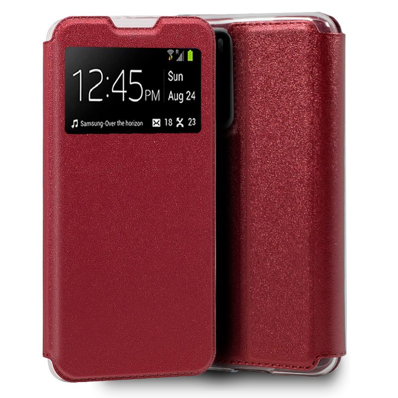 Capa Flip Huawei P40 Plain Red