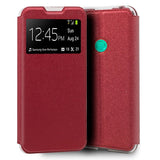 Capa Flip Huawei P40 Lite E Plain Red