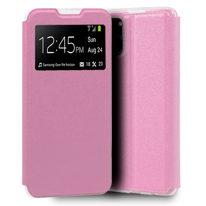 Capa Flip Samsung G770 Galaxy S10 Lite Plain Pink
