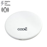 Dock Base Charger Smartphones Wireless Qi Universal COOL (Quick Charge) Branco